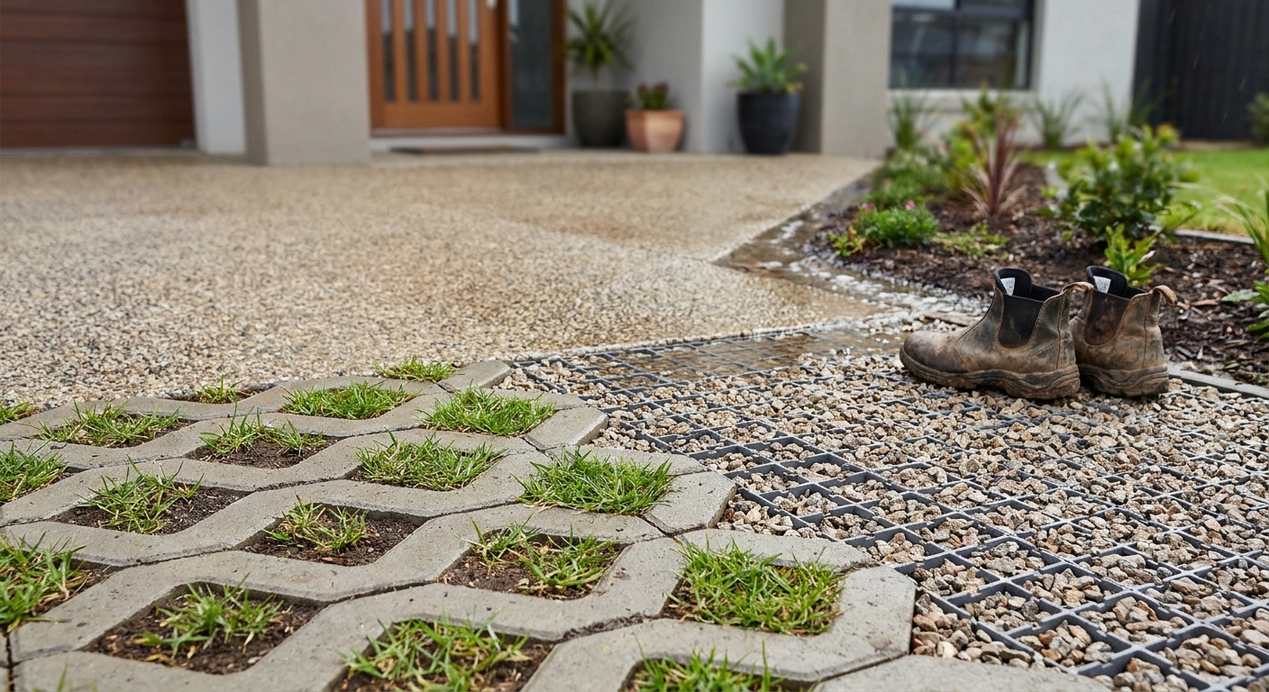Ani asfalt, ani beton. České příjezdové cesty mění povrch na materiál, který v létě chladí a v zimě neklouže
