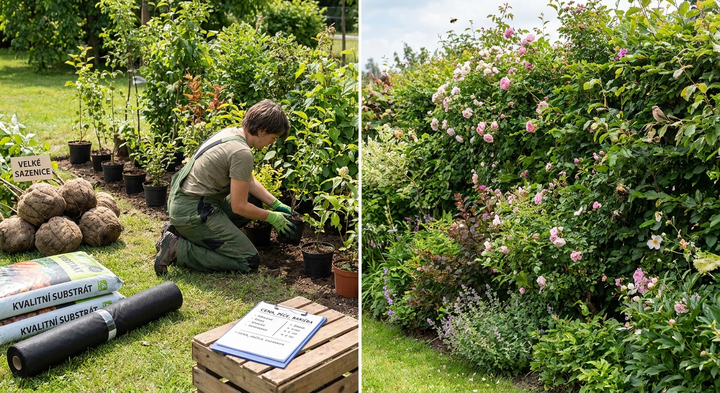 Ani betonový plot, ani dřevěná zástěna. Češi si staví 
