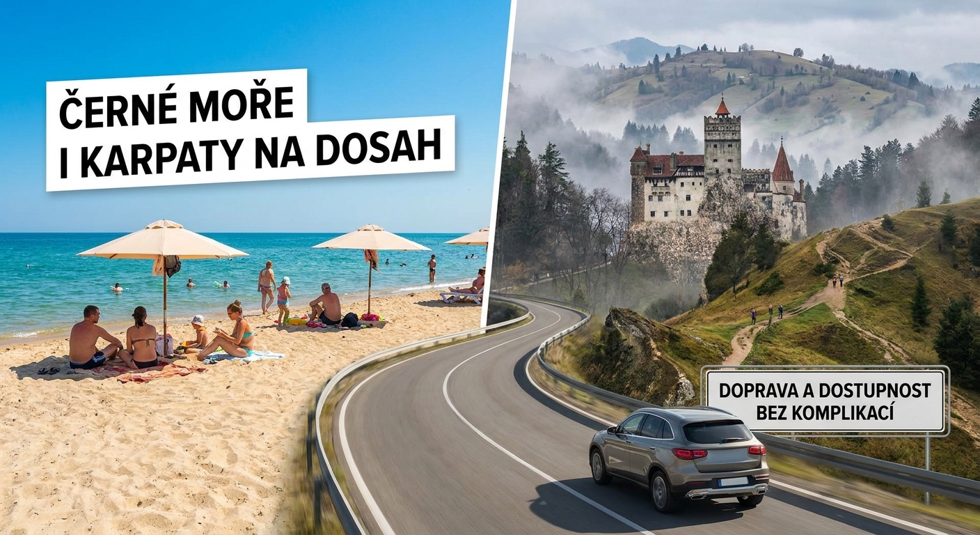 Ani Chorvatsko, ani Bulharsko. Letos Češi objevili krásy Rumunska, kde jsou ceny poloviční