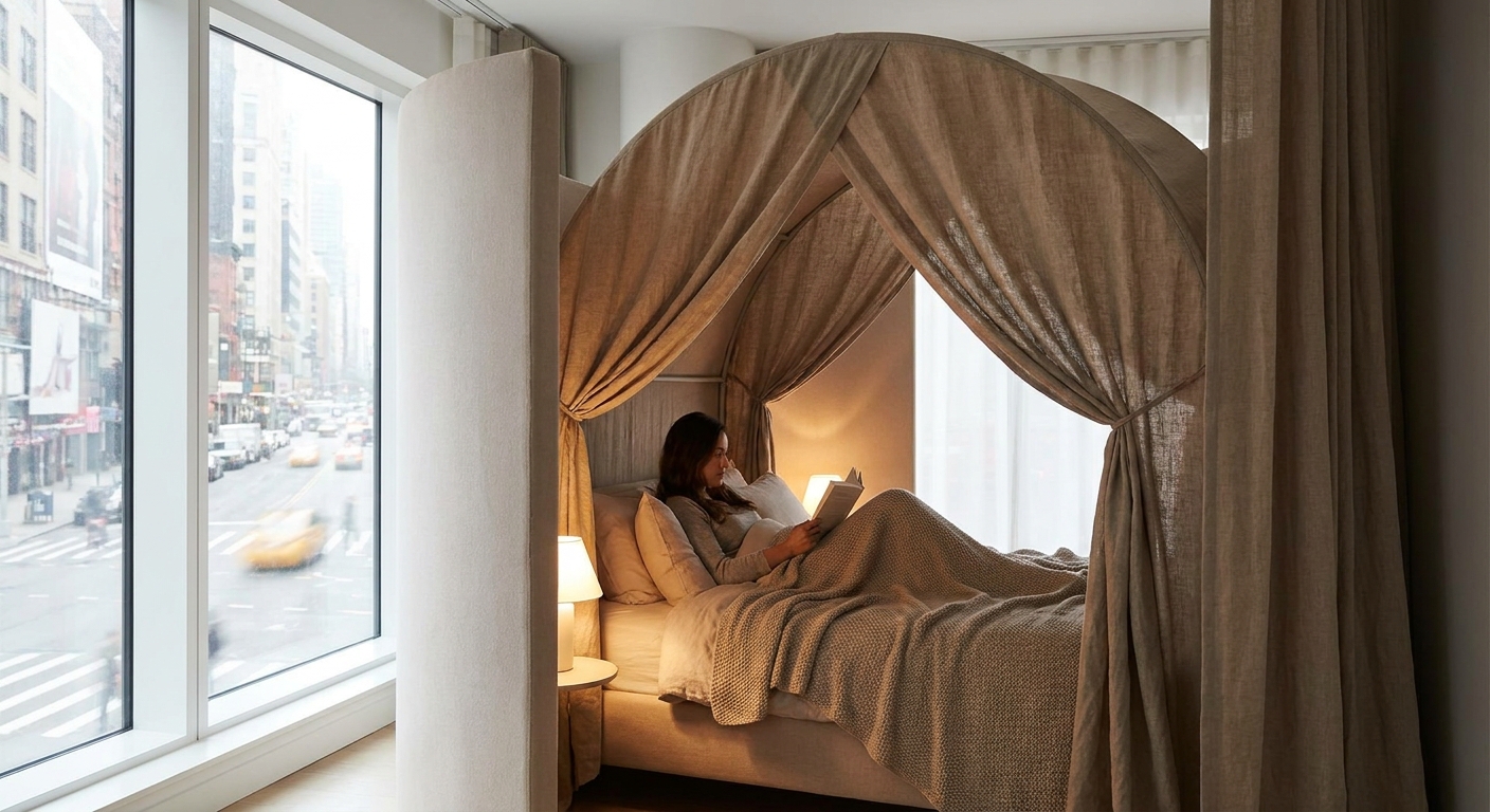 Ani klasická postel, ani patrová. Do ložnic míří postele, které vypadají jako moderní kokony
