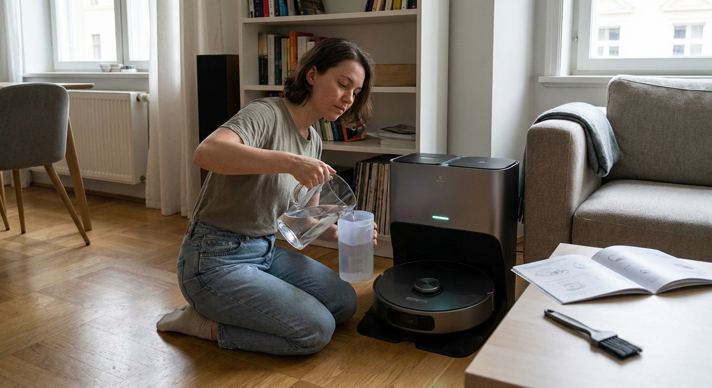 Ani klasický vysavač, ani robotický mop. Domácnosti dobývá systém, který podlahu vyleští do sucha