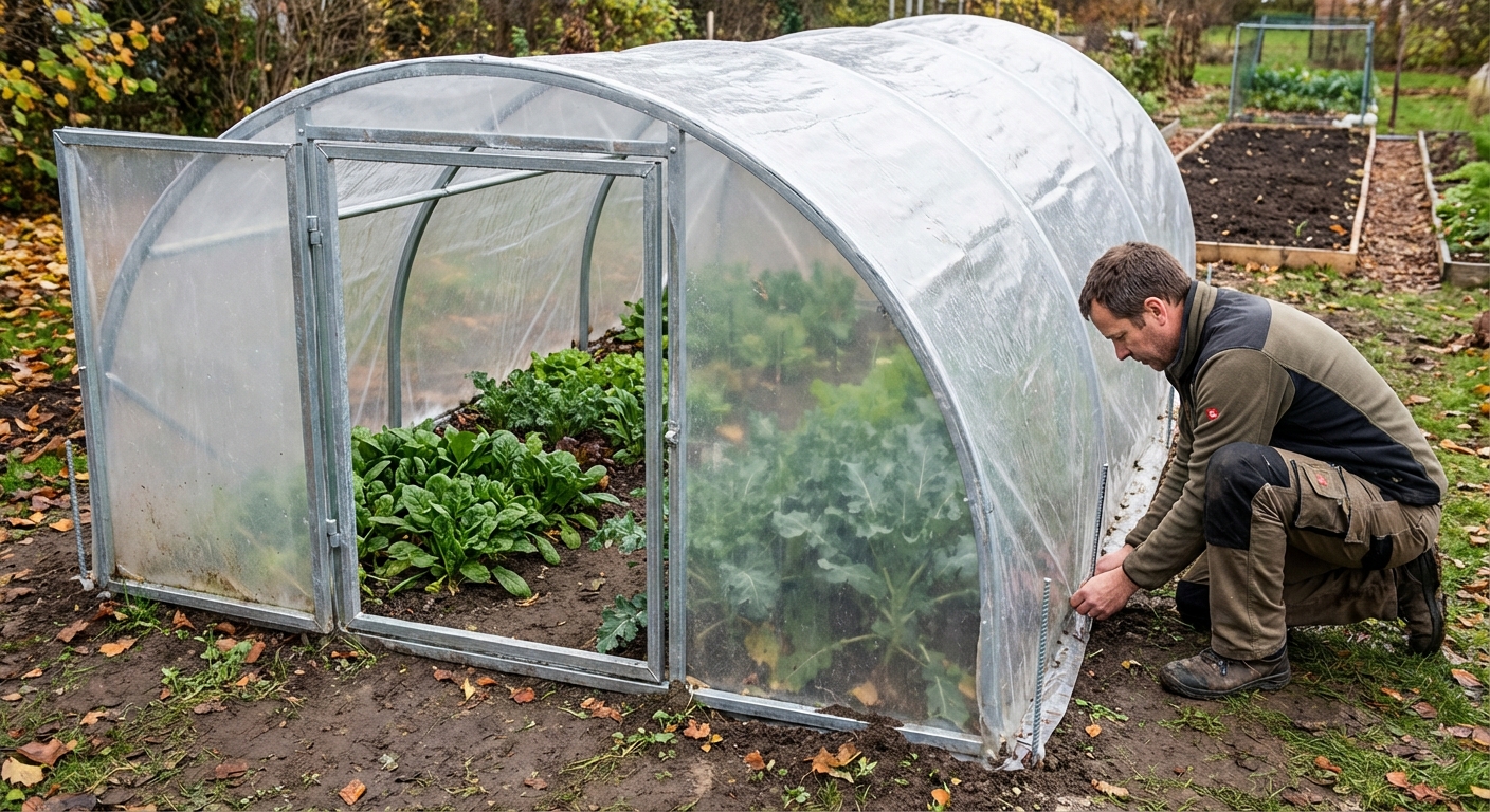 Ani skleník, ani pařeniště. Na české zahrady míří novinka, která prodlouží sezonu až do prosince