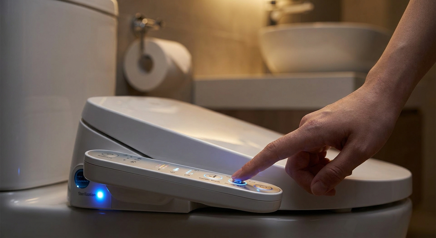 Ani sprcha, ani vana. Češi si do koupelen instalují tento japonský hit, který šetří vodu i čas