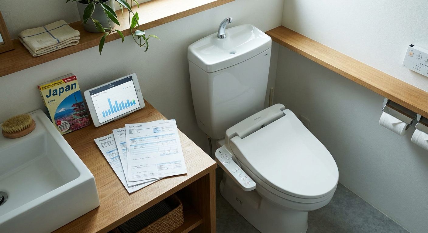 Ani sprcha, ani vana. Češi si do koupelen instalují tento japonský hit, který šetří vodu i čas