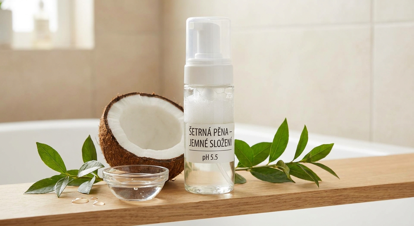 Ani sprchový gel, ani tuhé mýdlo. Češi si oblíbili mycí pěny, které pokožku zjemní už během sprchy