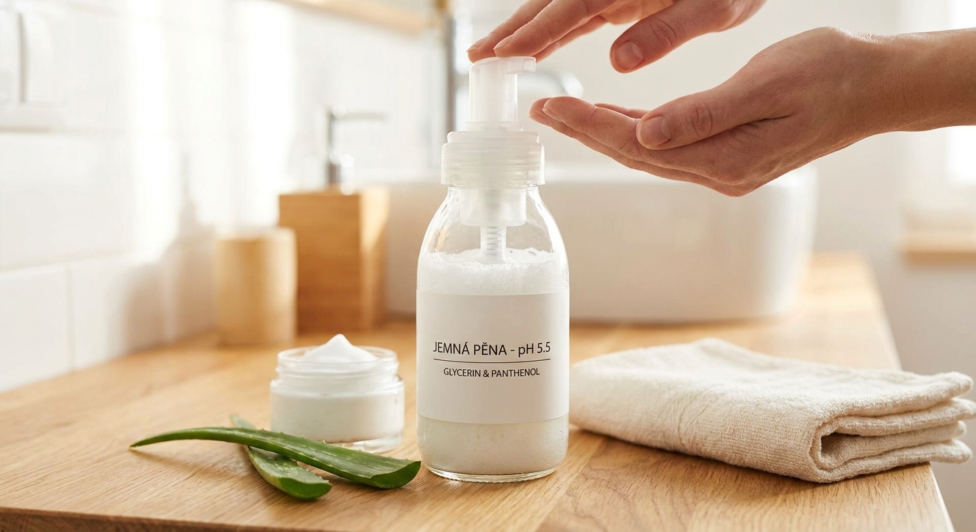 Ani sprchový gel, ani tuhé mýdlo. Češi si oblíbili mycí pěny, které pokožku zjemní už během sprchy