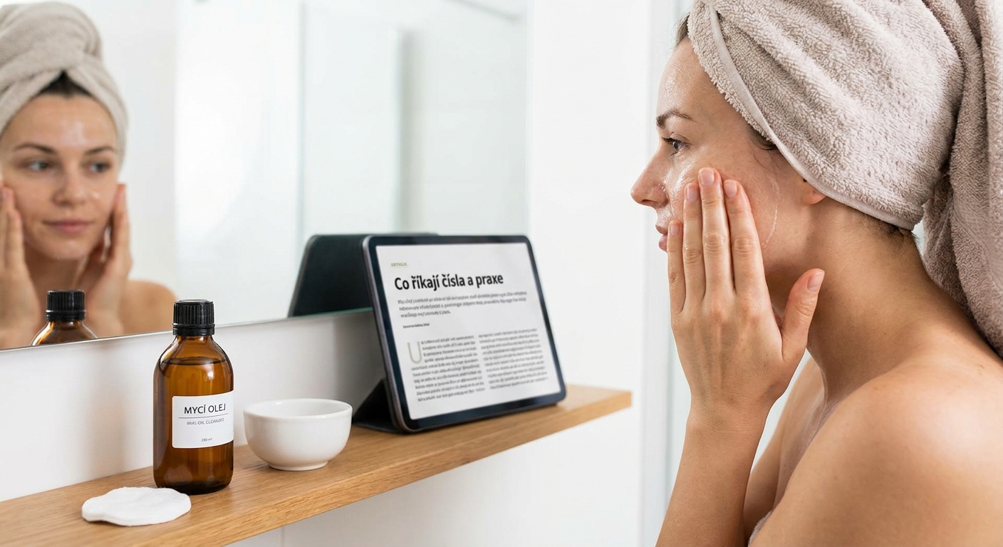 Ani sprchový gel, ani tuhé mýdlo. Češi si oblíbili mycí oleje, které pokožku vyživí už během mytí