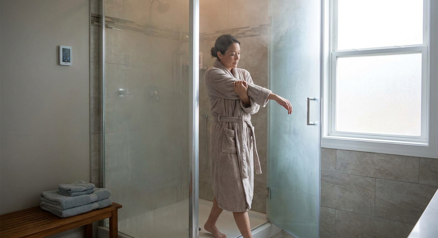 Ani vana s pěnou, ani masážní sprcha. Do českých koupelen míří trend 