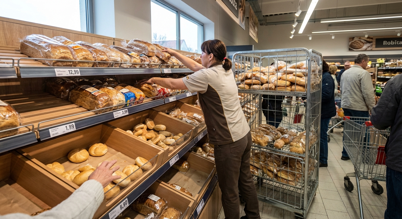 Anonymní zpověď pekaře: Proč byste si v supermarketu nikdy neměli brát pečivo zespodu regálu