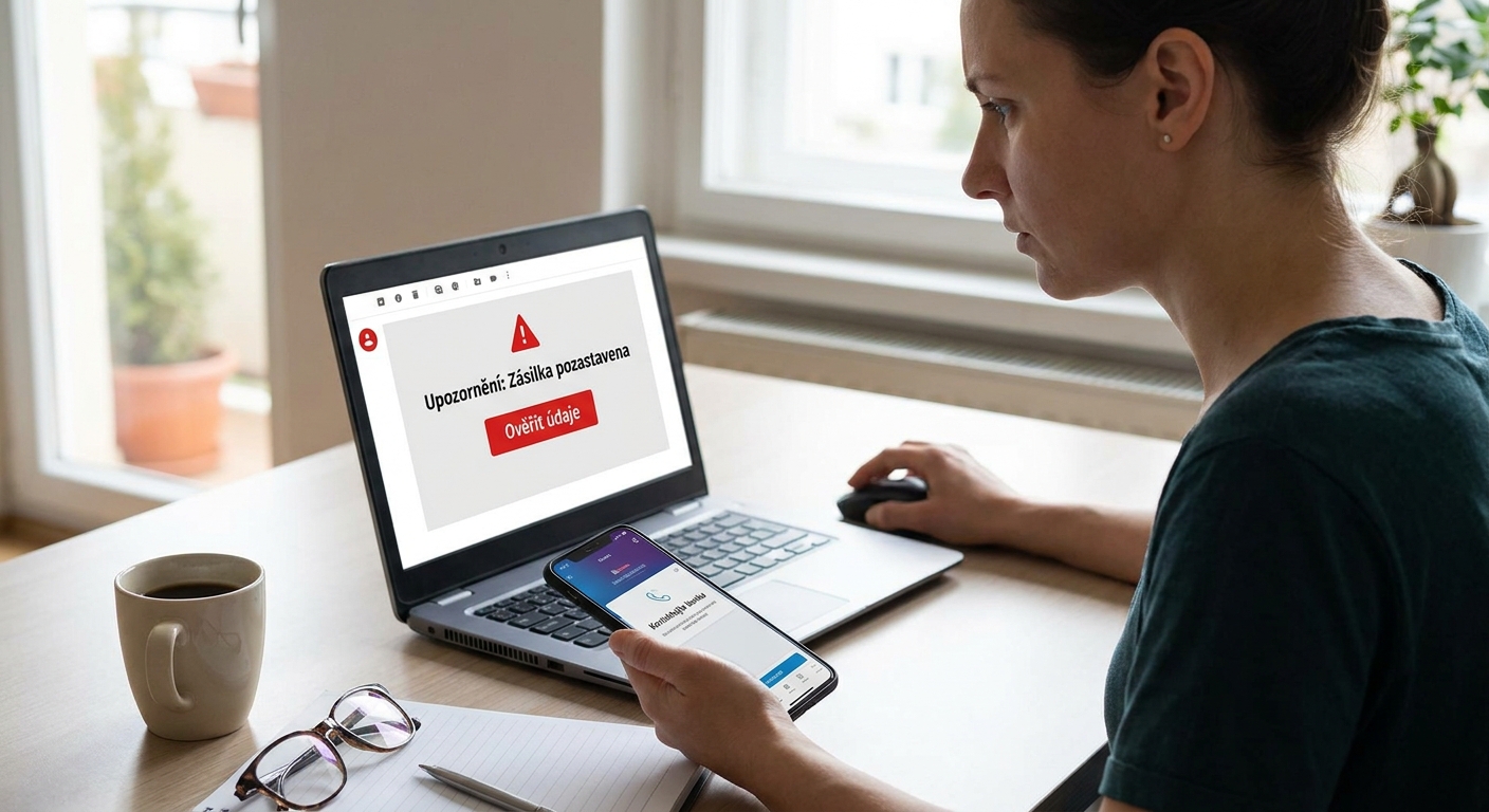 Banky varují před novou metodou krádeže dat přes falešné e-maily od pošty. Stačí jedno kliknutí a je zle