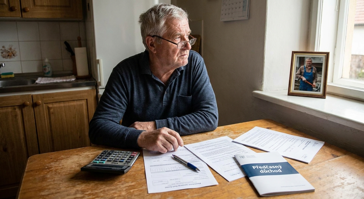 Důchod v 60 letech se vyplatí jen někomu. Podívejte se, o kolik přesně přijdete, pokud odejdete dříve