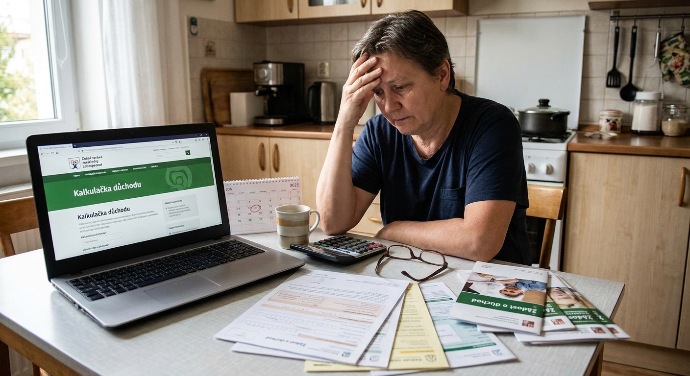 Důchod v 63 letech se vyplatí jen někomu. Podívejte se na výpočet, který vám ukáže přesnou penzi