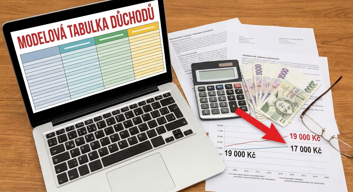 Důchod v 64 letech se vyplatí jen někomu. Podívejte se na tabulku, která vám ukáže vaši penzi