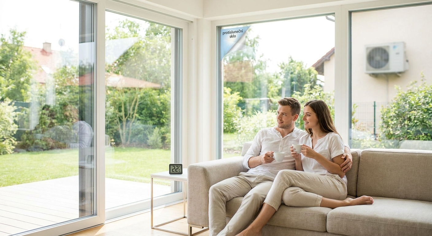 Češi hromadně mění okna za tento nový typ skla. Odrazí 90 % vedra a v létě nepotřebujete klimatizaci