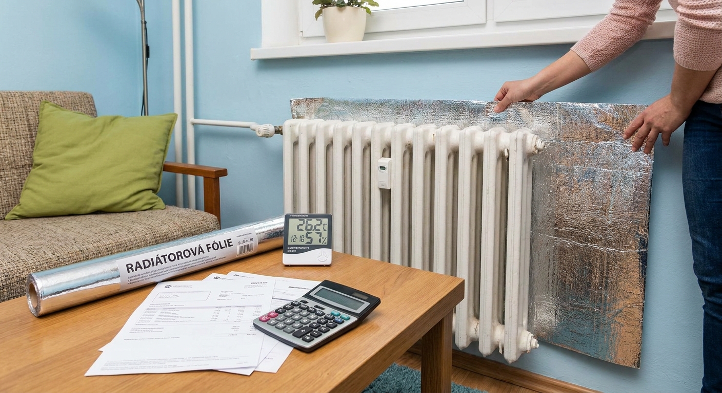 Češi objevili trik, jak mít levné teplo i bez zateplení. Stačí tato fólie za pár korun a rozdíl poznáte hned