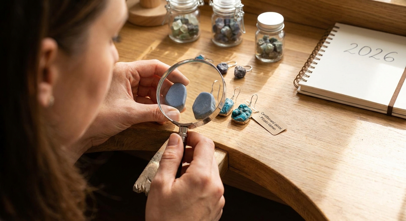 Češky v roce 2026 vyhazují levné náušnice. Trendem jsou šperky z přírodních kamenů, které mají sílu