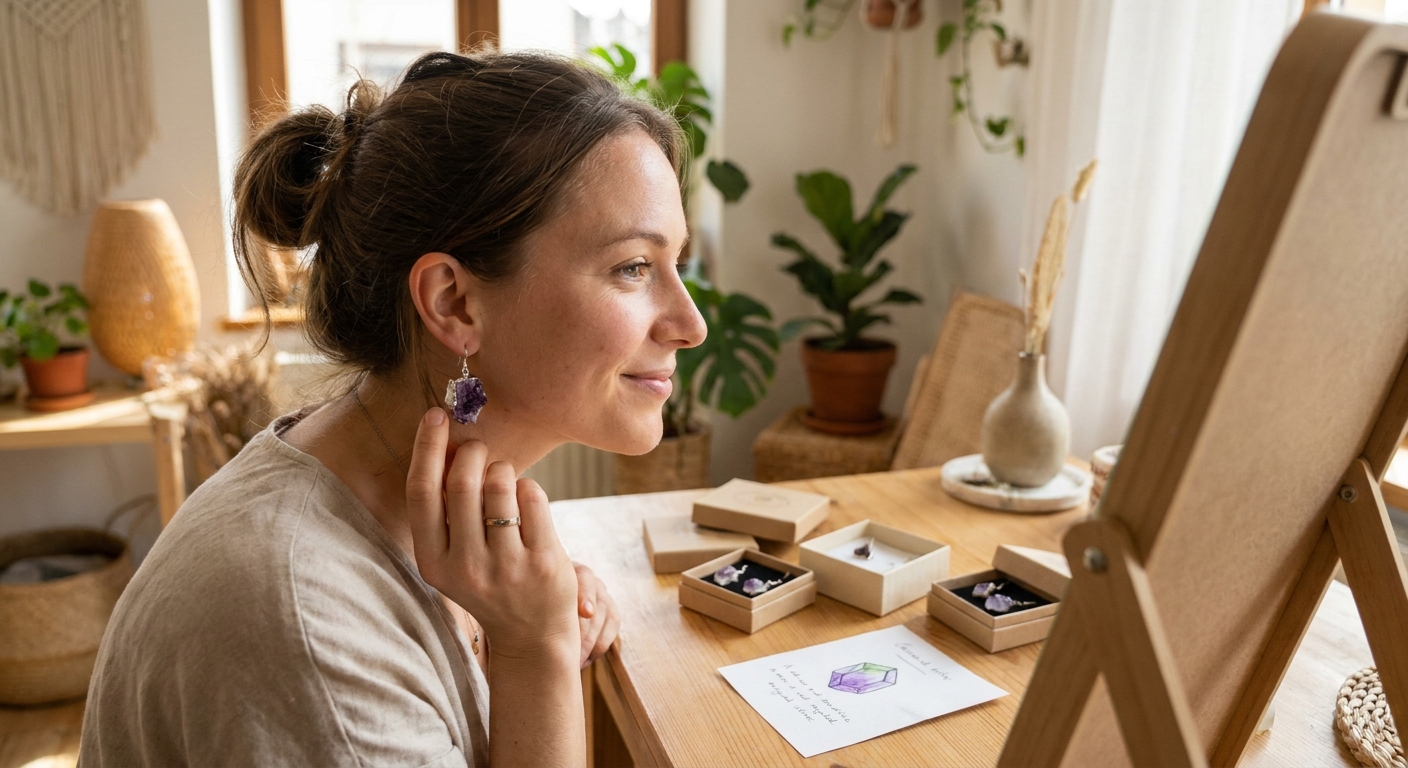 Češky v roce 2026 vyhazují levné náušnice. Trendem jsou šperky z přírodních kamenů, které mají sílu