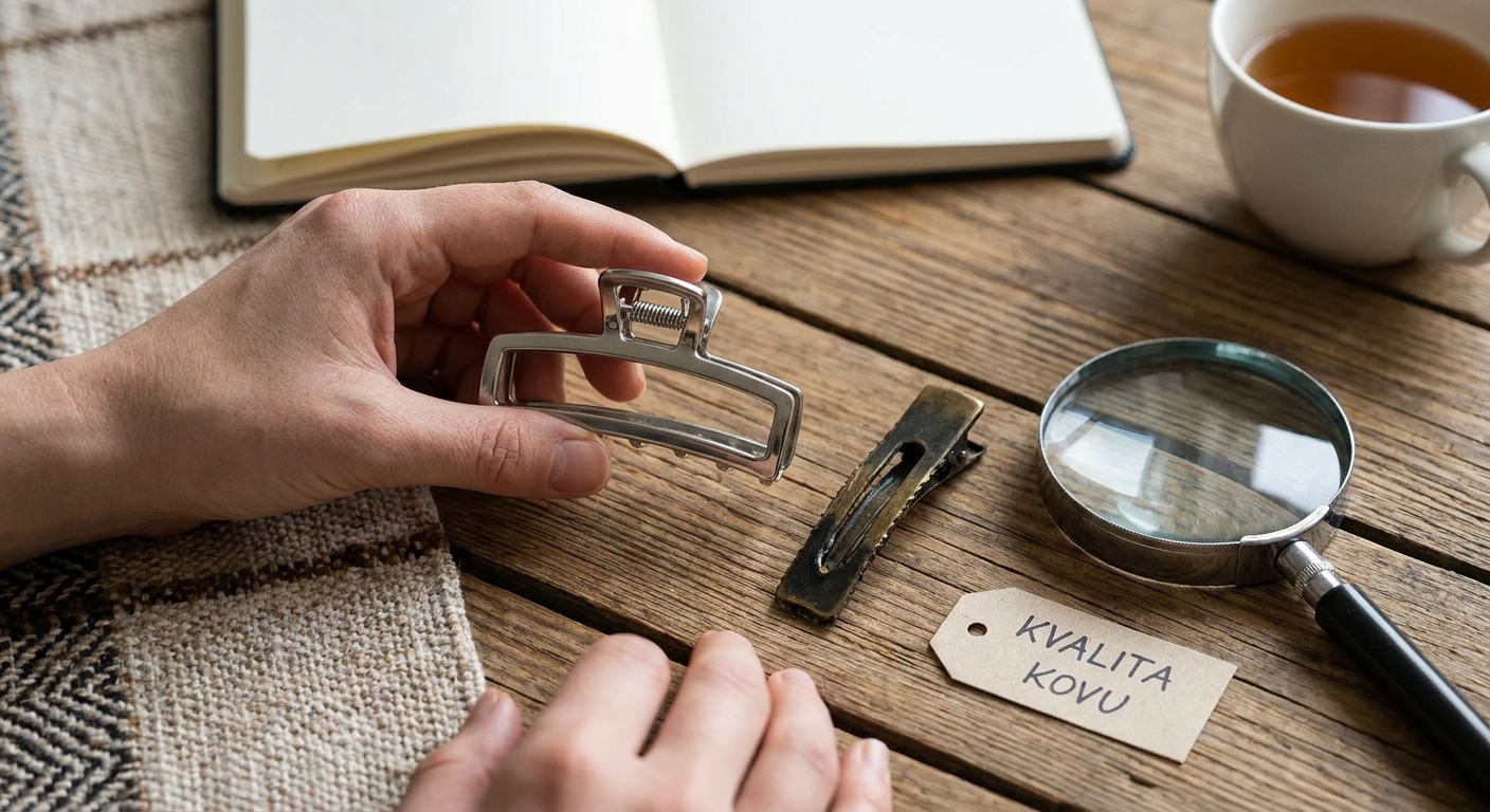 Češky v roce 2026 vyhazují plastové sponky. Trendem jsou kovové ozdoby, které ve vlasech drží celý den