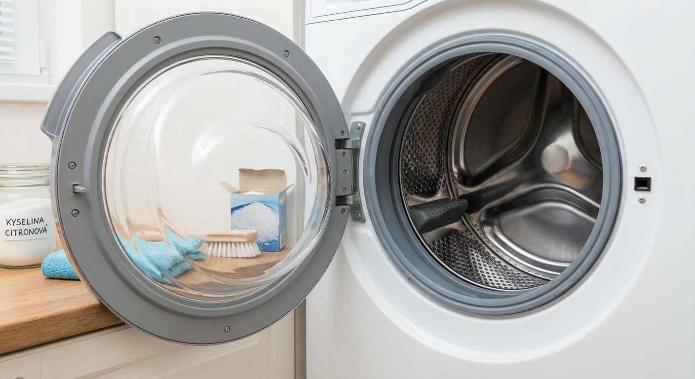 Jak často čistit pračku? Ani jednou za rok, ani každý týden. Existuje metoda, která prodlouží životnost o 10 let