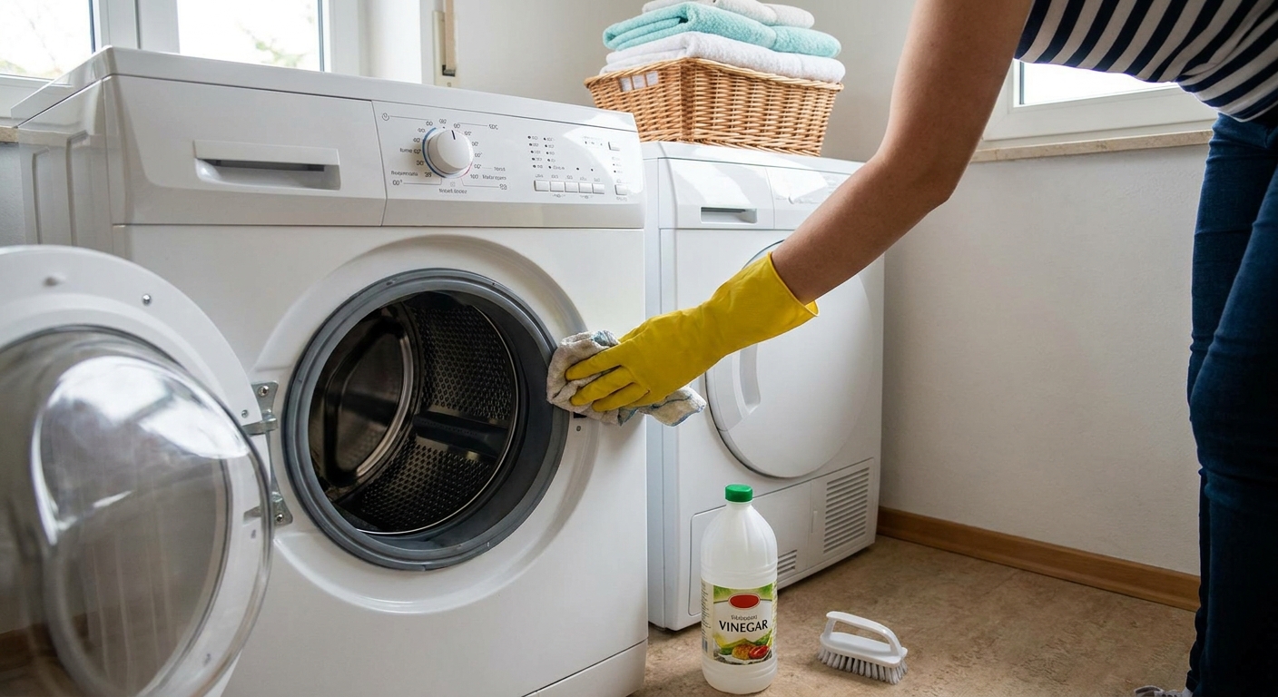 Jak často čistit pračku? Ani jednou za rok, ani každý týden. Existuje metoda, která prodlouží životnost o 10 let