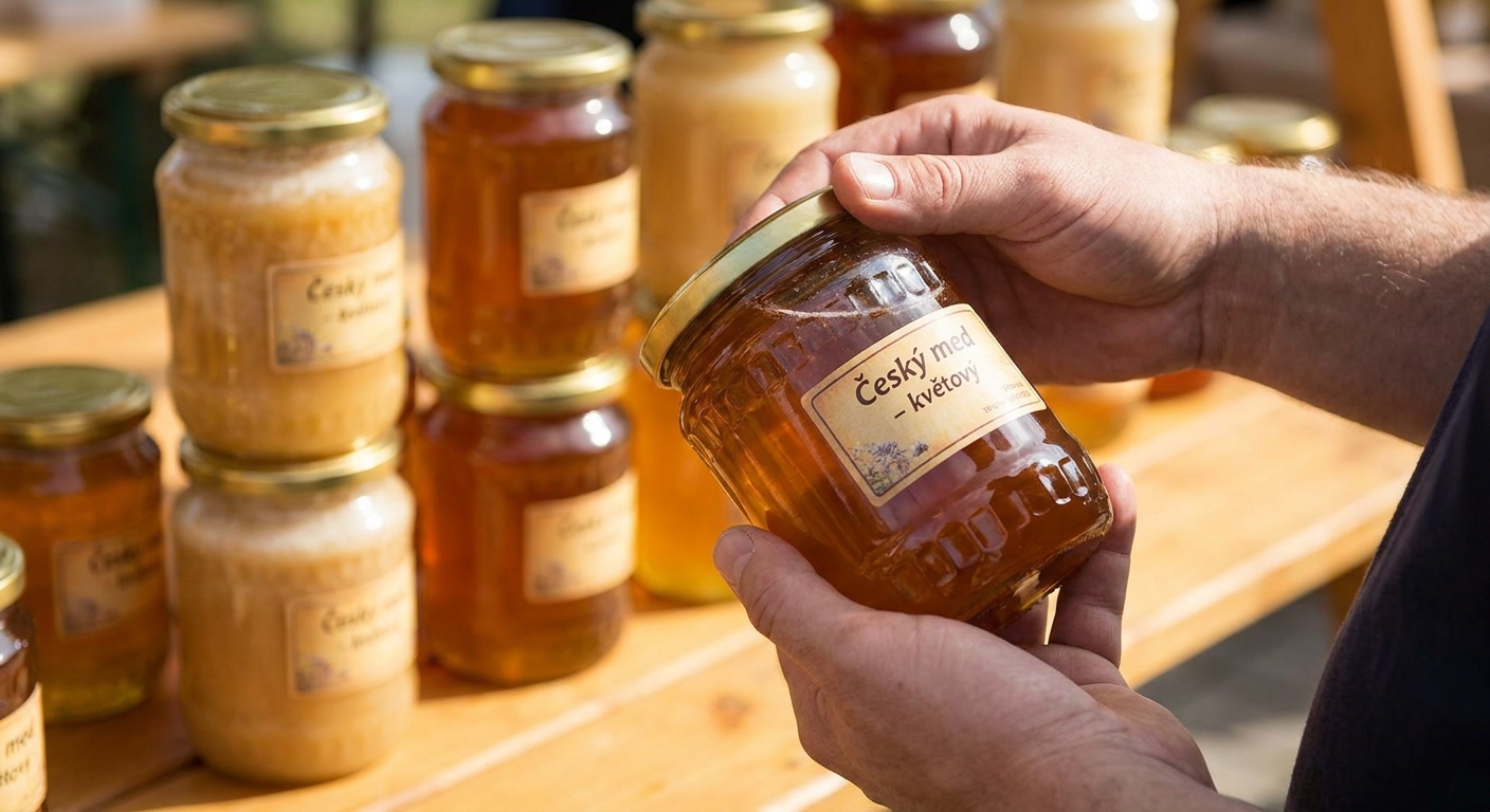 Jak poznat pravý med od pančovaného cukrem. Stačí vám k tomu obyčejná sklenice vody a 10 sekund času