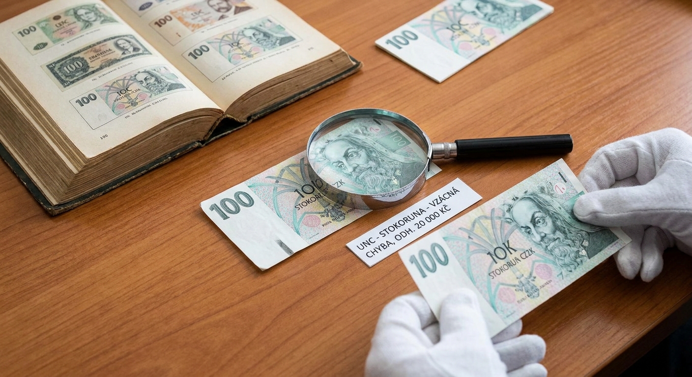 Jak poznat vzácnou stokorunu s chybotiskem? Má cenu nového iPhonu a možná ji máte právě teď v peněžence