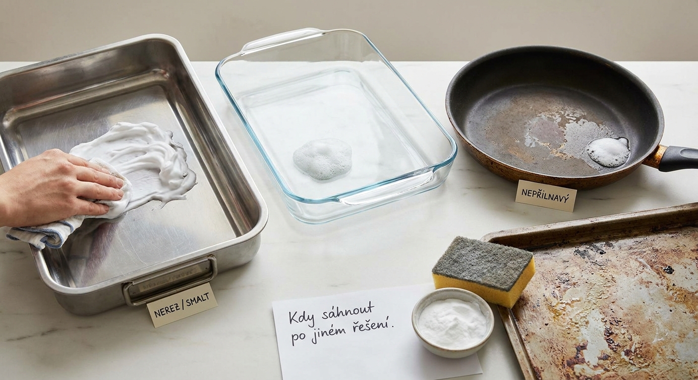 Jak vyčistit starý připálený pekáč bez drhnutí. Stačí tato jedna věc z koupelny a bude jako nový za 10 minut