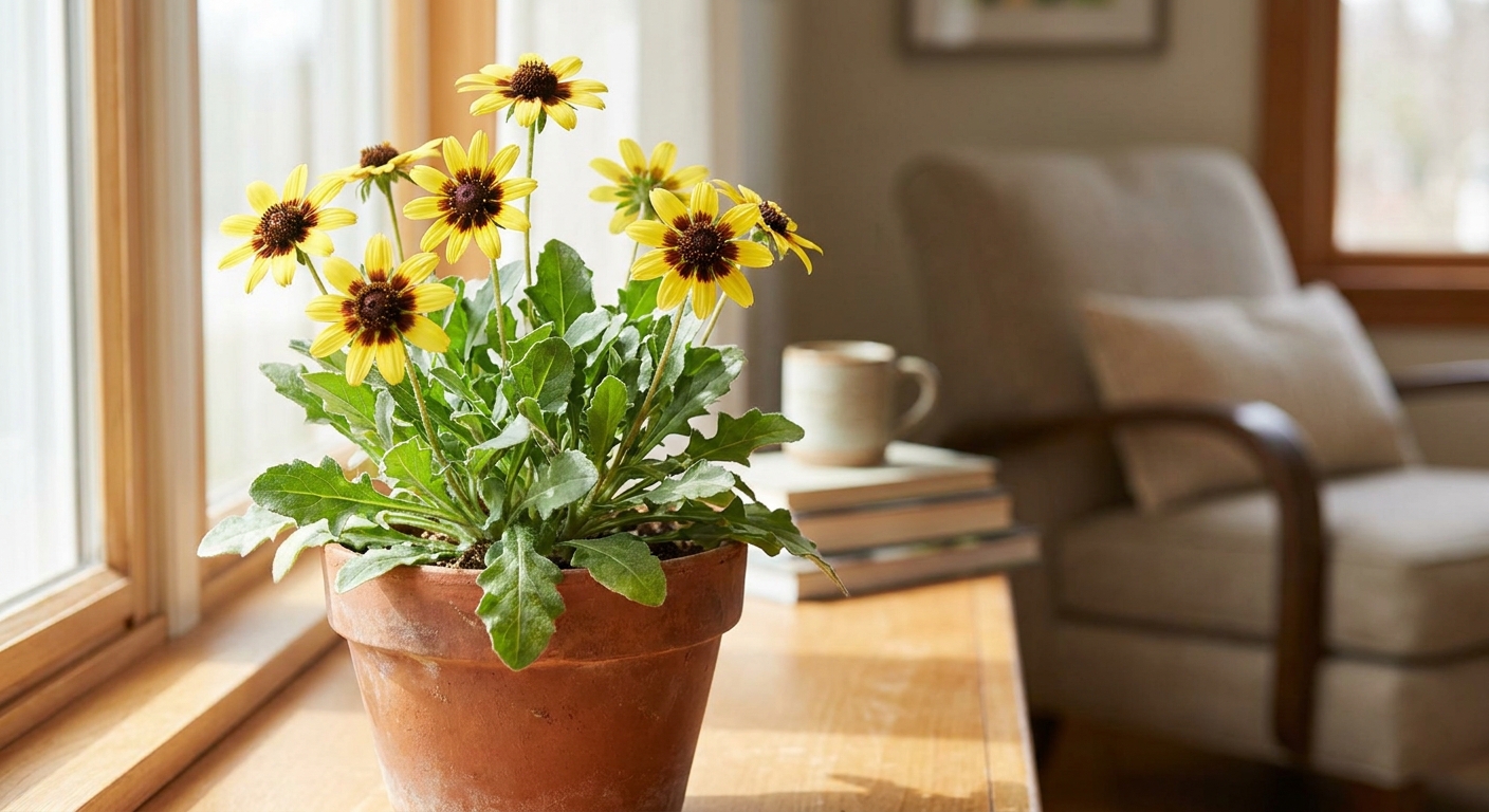 Kašlu na orchideje. Letos mi okna rozkvetou květinou, která voní po čokoládě a vydrží kvést až do Vánoc