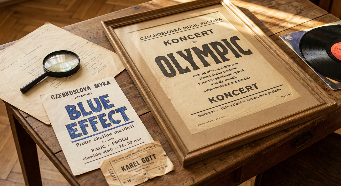 Colorful vintage vinyl record sleeves stacked together with a blurred background.