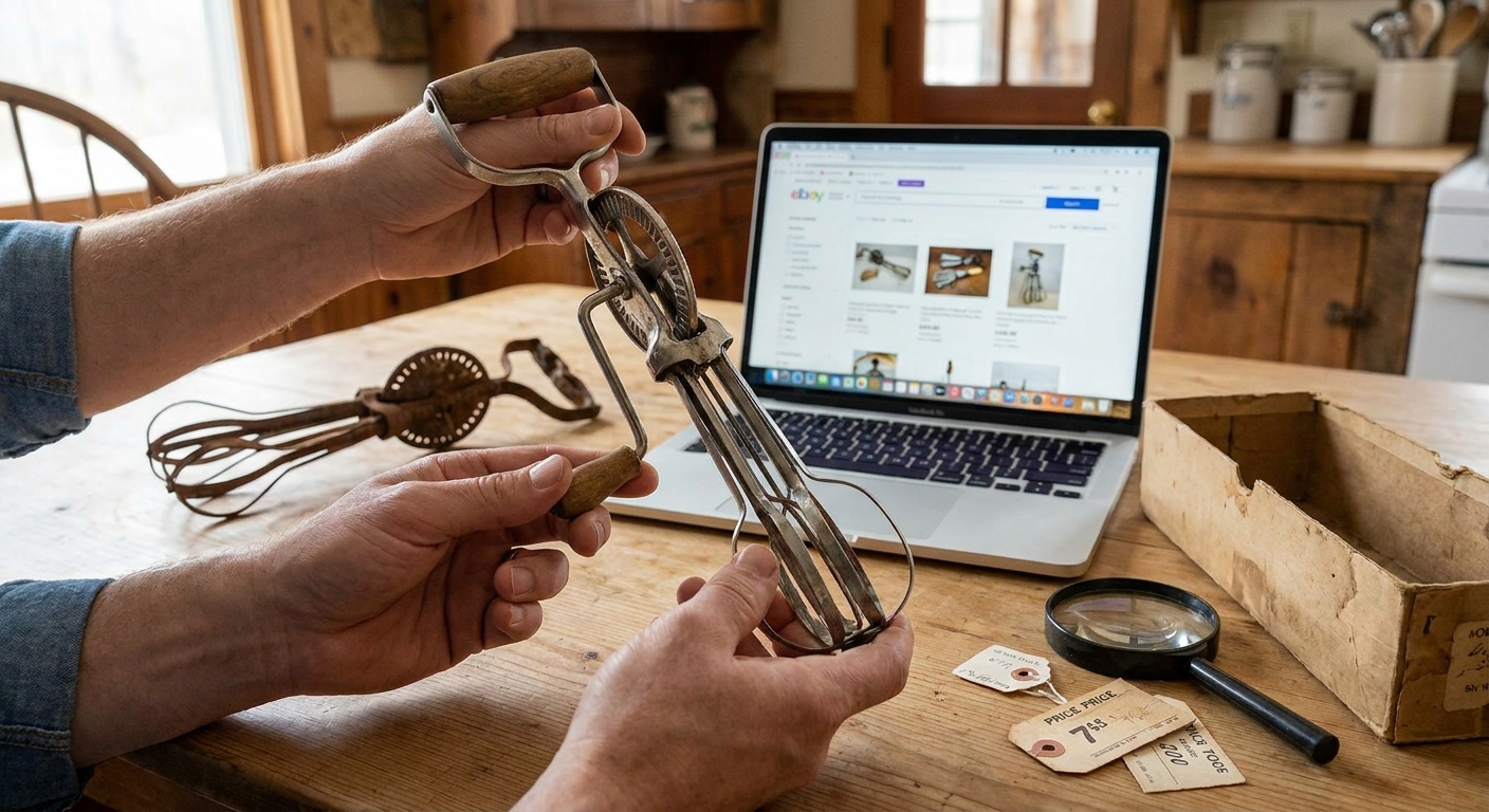 Kdo doma schovává starý ruční šlehač na kličku? Možná máte v kuchyni poklad, který dnes stojí jmění