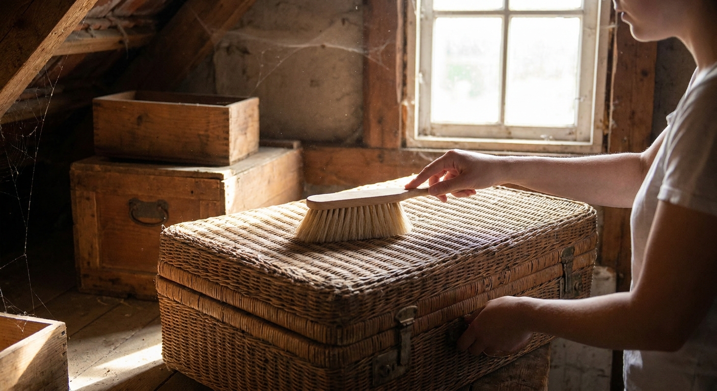 Kdo má doma tento starý proutěný kufr po prababičce? Sběratelé retra ho dnes cení víc než kůži