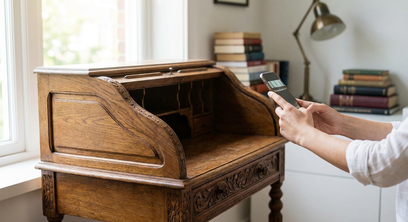 Kdo má doma tento starý psací stůl po dědovi? Sběratelé nábytku za něj dnes nabízejí desítky tisíc