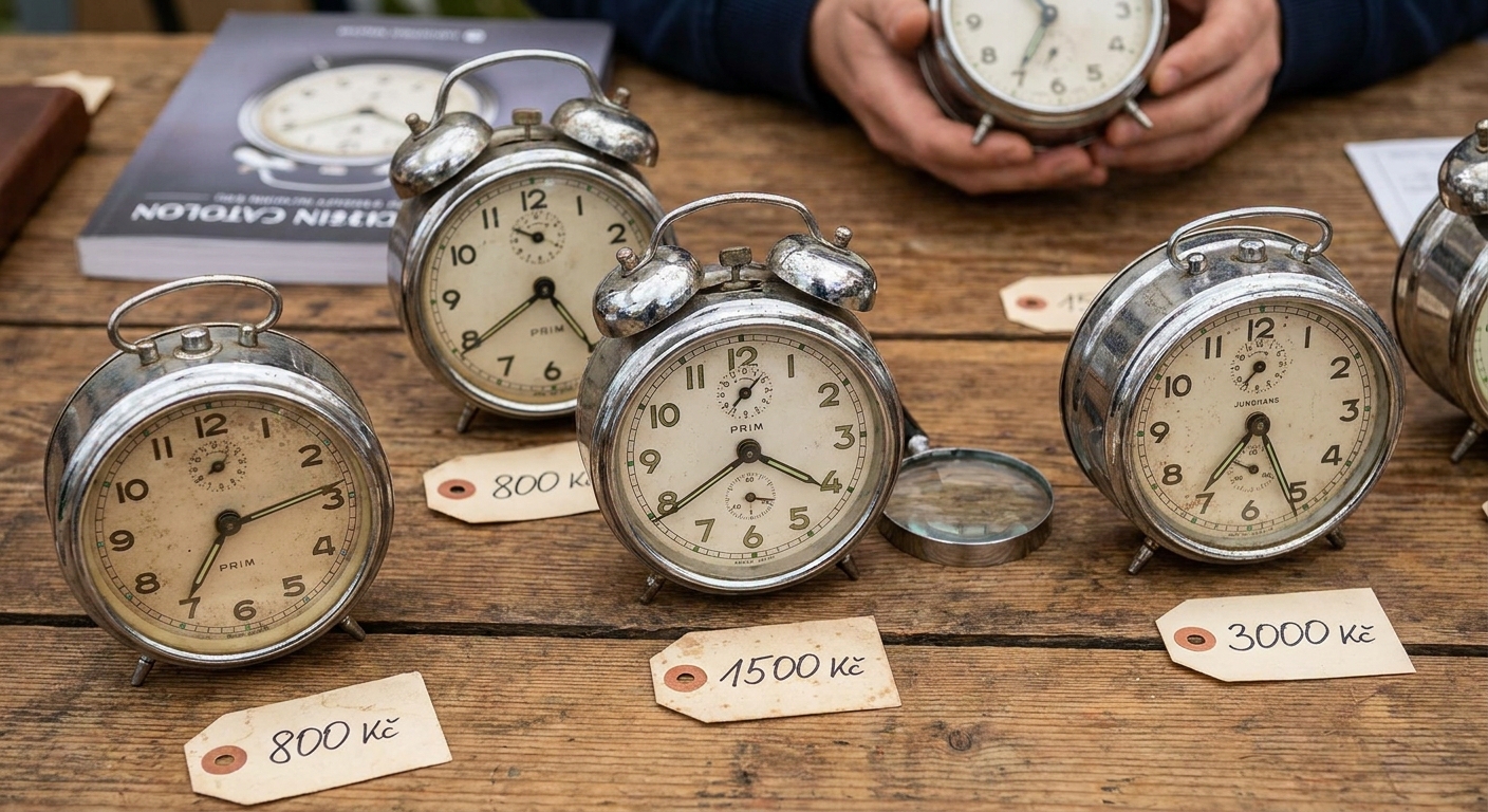 Kdo má doma tento typ starého budíku po dědovi, může slavit. Sběratelé za funkční kus v chromu platí tisíce