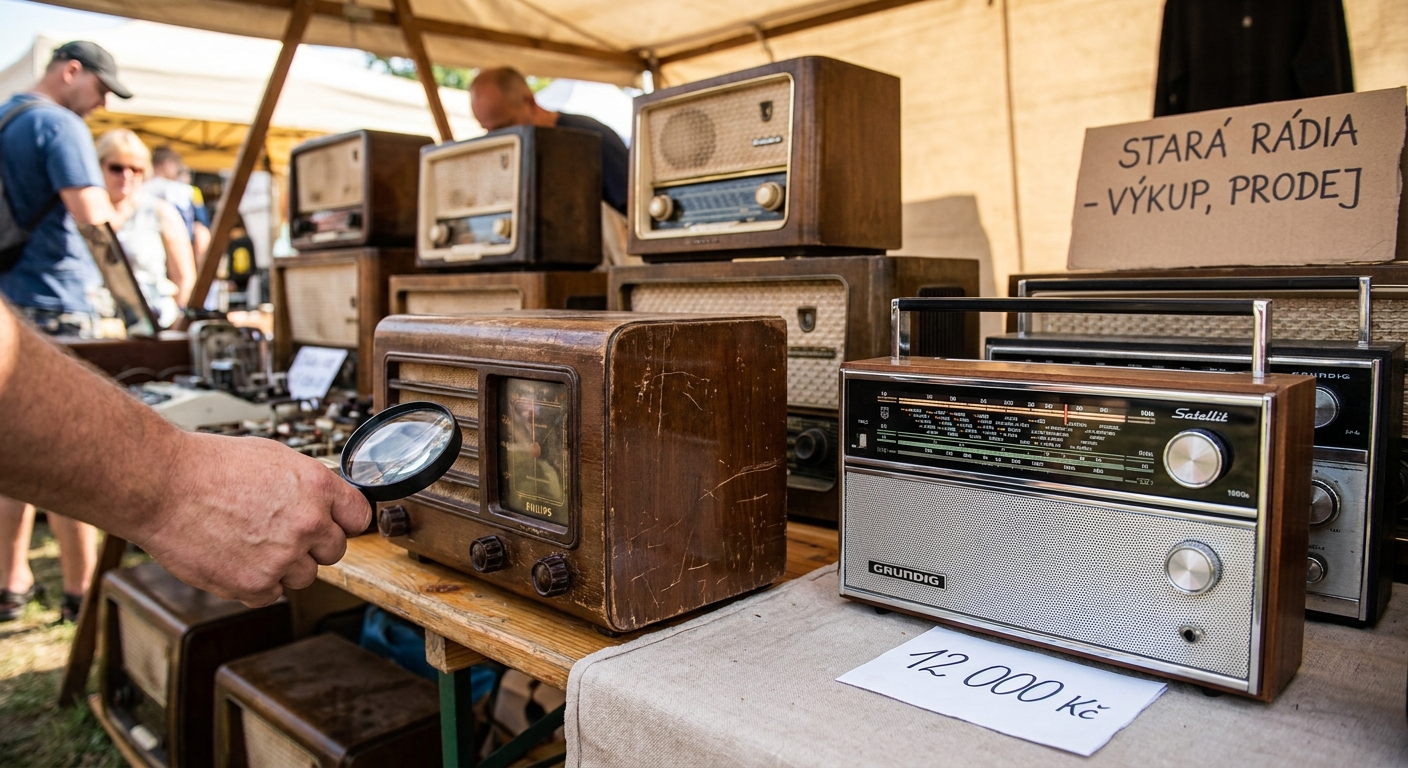Kdo má doma tento typ starého tranzistorového rádia, má poklad. Sběratelé za něj platí víc než za nové Hi-Fi