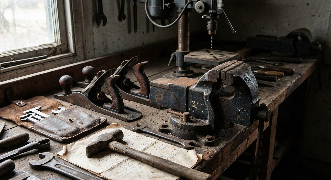 Kdo má v garáži staré nářadí po dědovi, měl by zbystřit. Některé kusy jsou dnes ceněny víc než moderní stroje