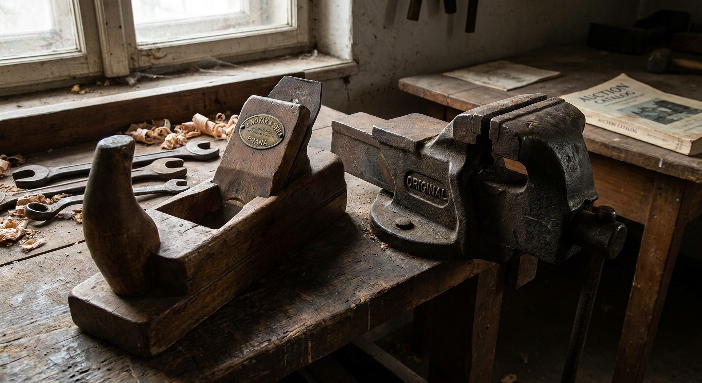 Kdo má v garáži staré nářadí po dědovi? Sběratelé starého nářadí za něj dnes nabízejí velké sumy