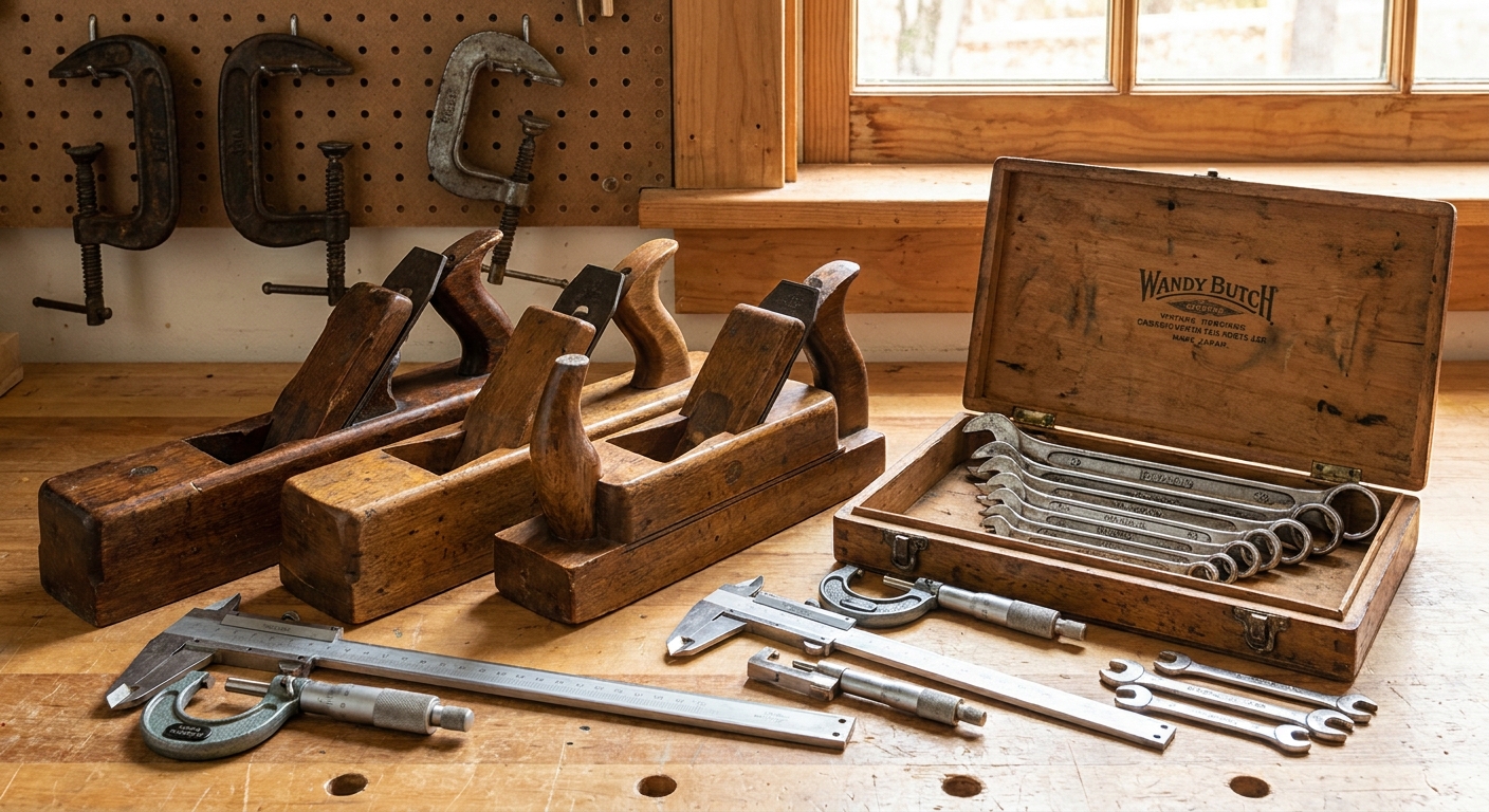 Kdo má v garáži staré nářadí po dědovi? Sběratelé nářadí za něj dnes nabízejí neuvěřitelné sumy