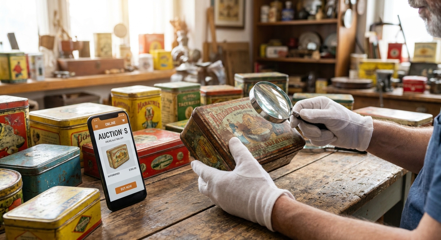 Kdo má v garáži staré plechovky od barev? Sběratelé techniky za ně dnes nabízejí velké sumy