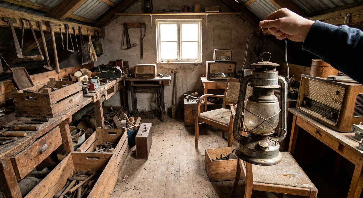 Kdo má v garáži tyto staré kanystry nebo nářadí? Sběratelé retra teď vyhledávají právě tyto věci