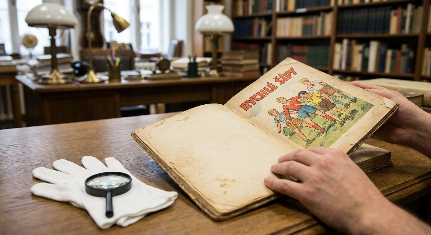 Kdo má v knihovně první vydání Rychlých šípů? Možná vlastníte poklad, za který sběratelé dají statisíce