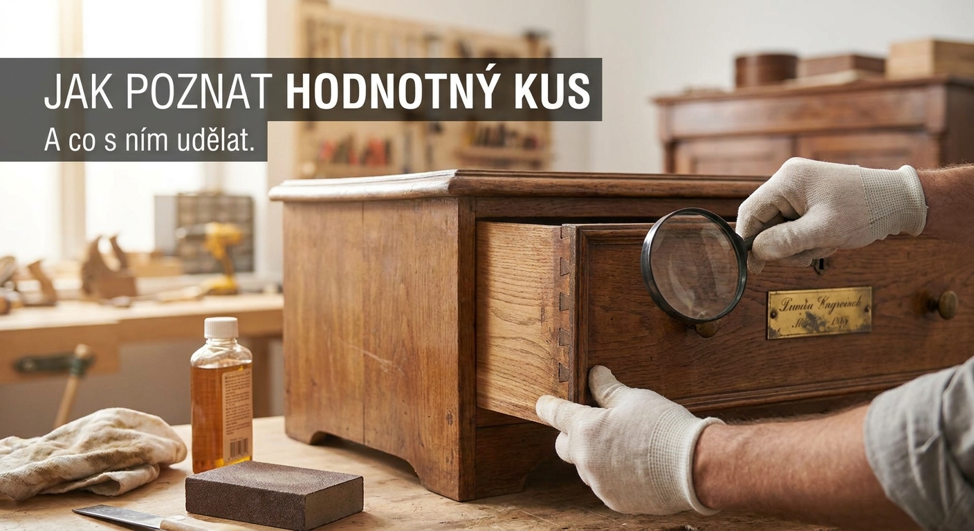 Kdo má v obýváku tuhle starou komodu z masivu? Sběratelé nábytku ji teď vyhledávají a dělají z ní divy