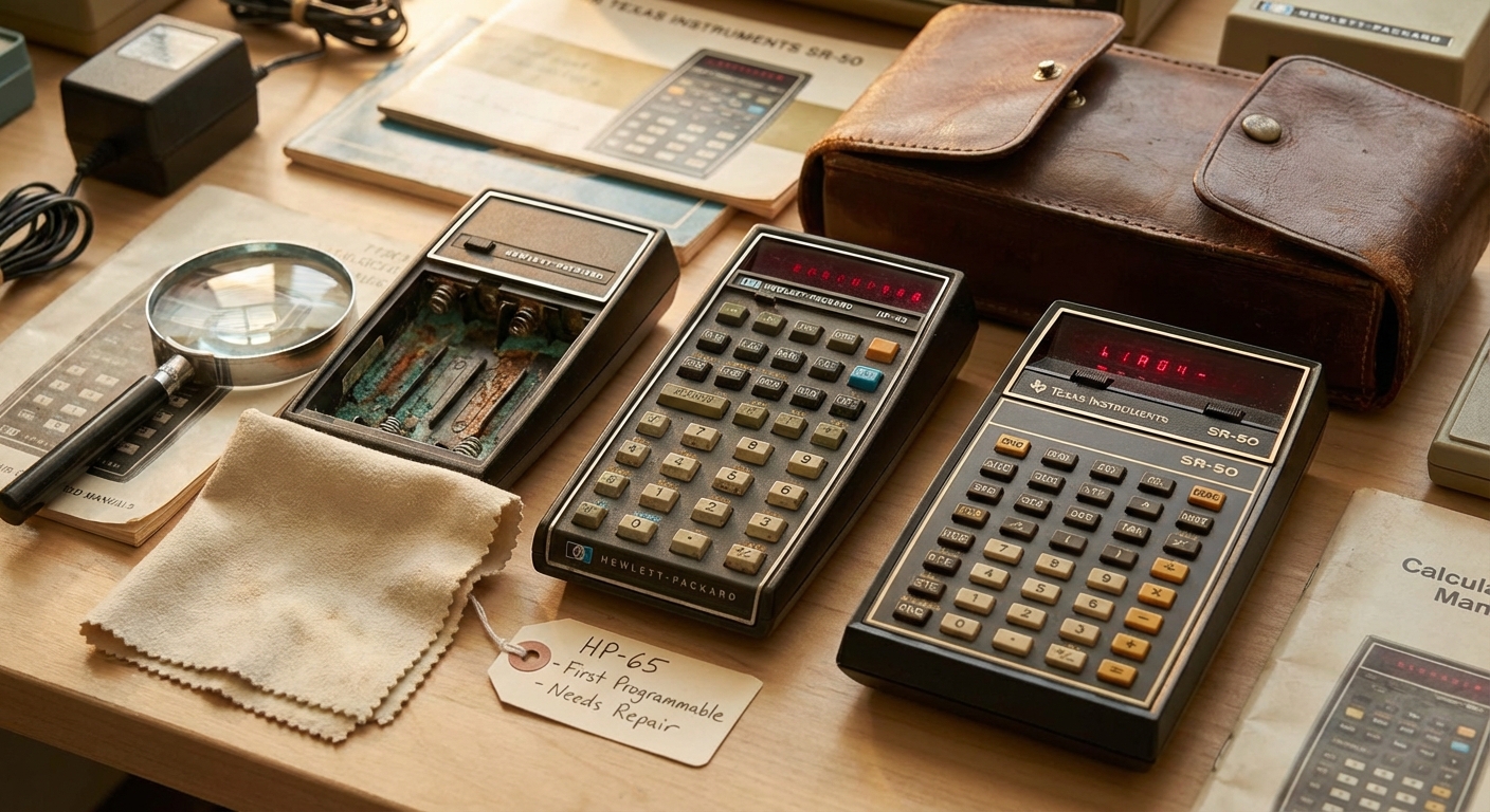 Kdo má v šuplíku tento starý typ kalkulačky, má vyhráno. Sběratelé techniky za ni nabízejí neuvěřitelné sumy