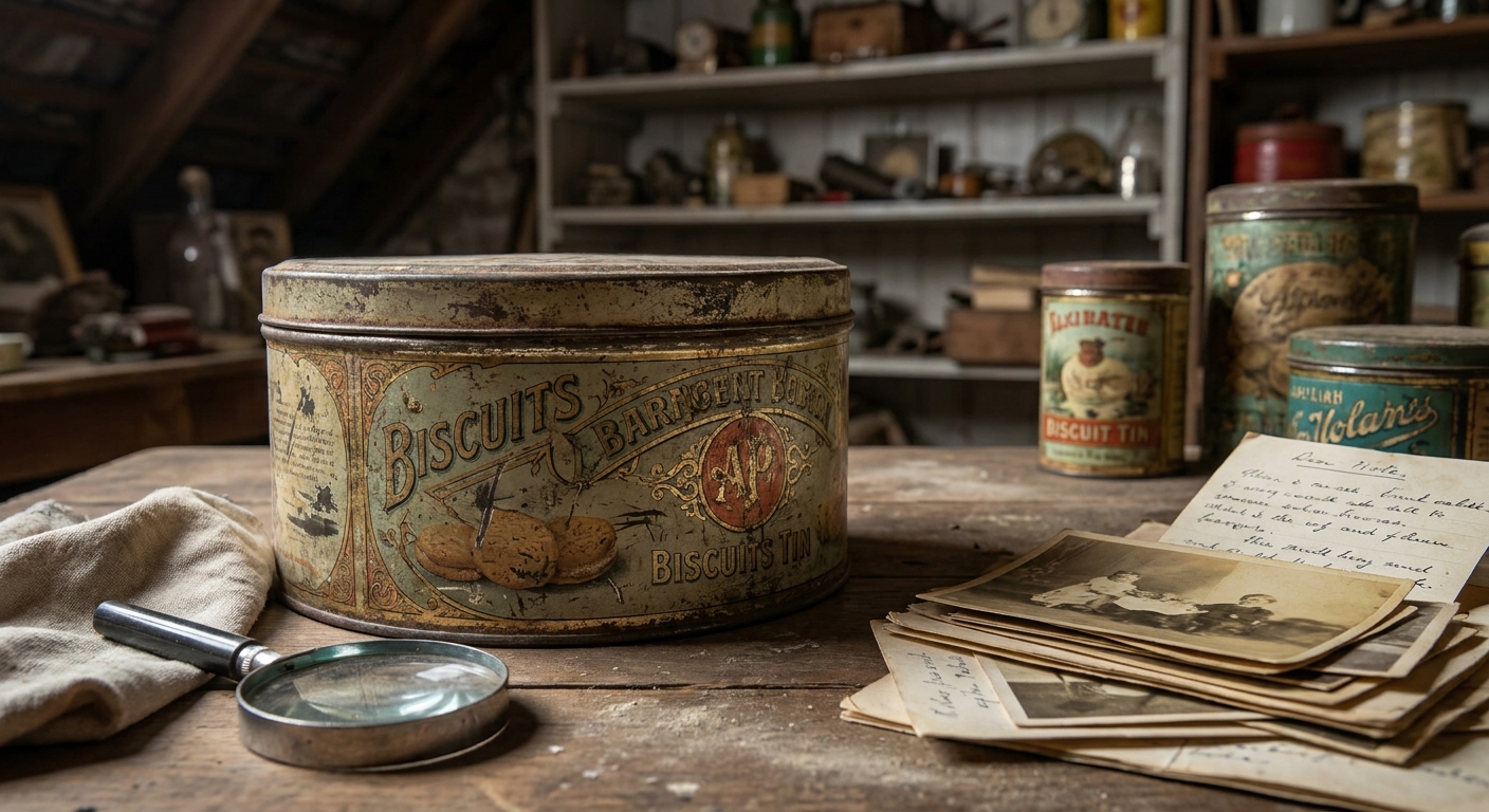 Kdo najde doma tuhle starou plechovou krabičku od čaje, dostane od sběratelů 5 000 Kč