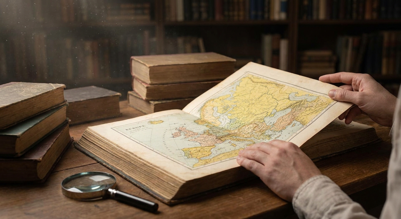 Kdo najde v knihovně starý atlas světa z 50. let? Sběratelé teď tyto mapy vykupují za tisíce korun