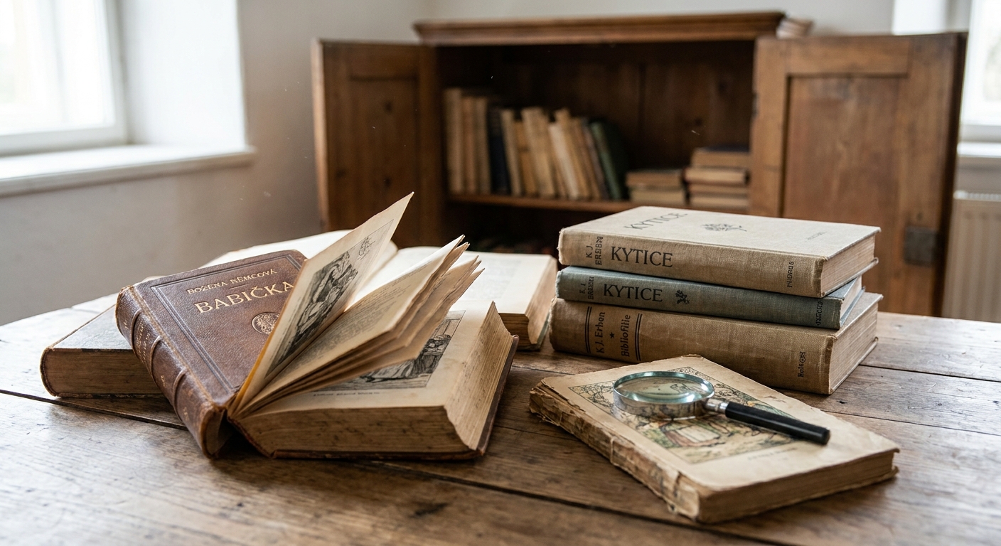 Kdo najde v knihovně starou knihu pohádek z 19. století? Sběratelé teď tyto knihy vykupují