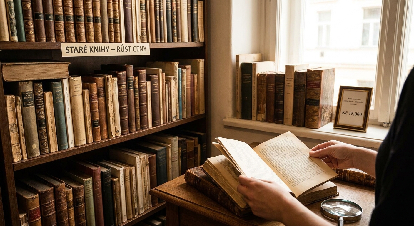 Kdo najde v knihovně starou knihu pohádek z 19. století? Sběratelé teď tyto knihy vykupují