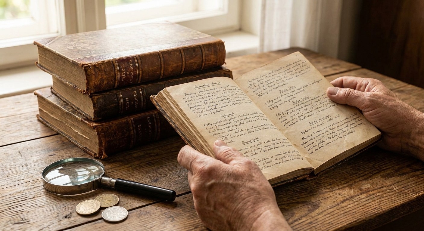 Kdo najde v knihovně starou kuchařku z 19. století? Sběratelé teď tyto knihy vykupují za tisíce