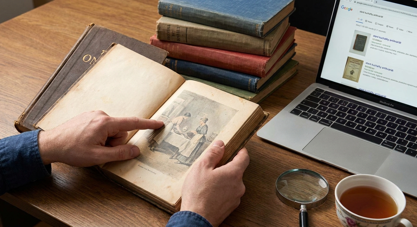 Kdo najde v knihovně starou kuchařku z 19. století? Sběratelé teď tyto knihy vykupují za tisíce
