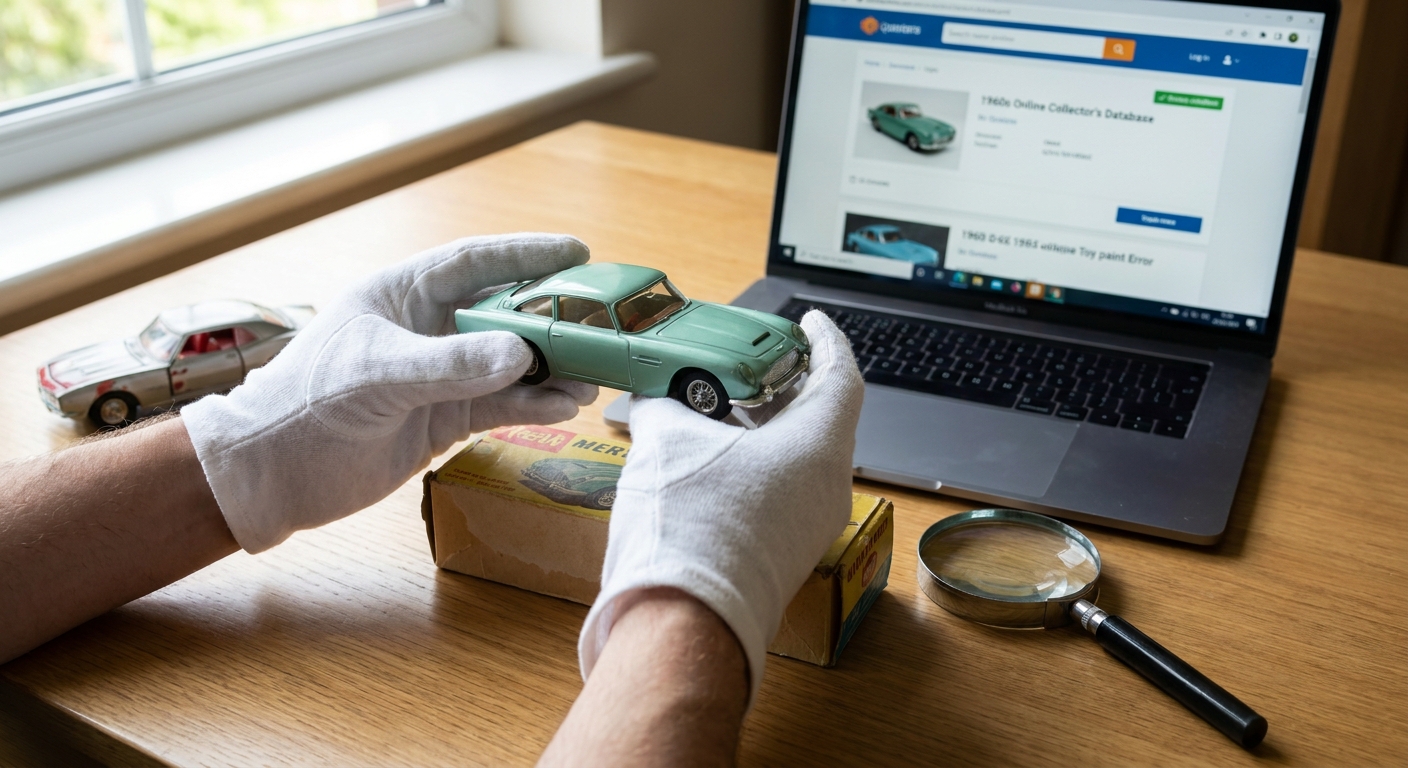 Kdo najde v krabici staré angličáky, může být v balíku. Některé modely autíček stojí víc než ty skutečné