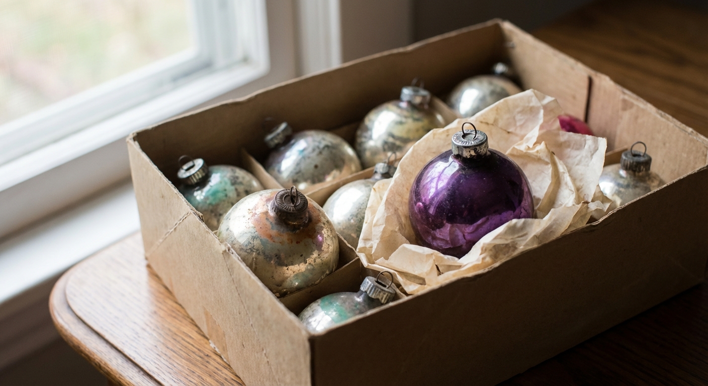 Kdo nevyhodil staré vánoční ozdoby po babičce, může mít v krabici jmění. Sběratelé teď šílí po jedné konkrétní barvě